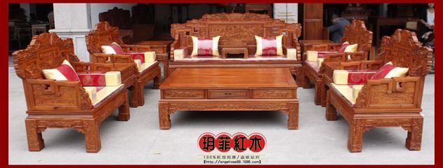 【【廠家直銷】明清仿古紅木家具錦銹中華沙發(fā)實(shí)木沙發(fā)非洲花梨】?jī)r(jià)格,廠家,圖片,沙發(fā),義烏市玥菲電子商務(wù)商行-